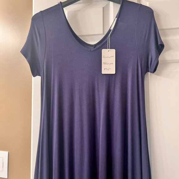 NWT - Allium Solid Harem Jumpsuit – Navy – Size S, M, L - Picture 3 of 5